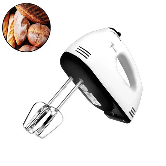 7-Speed Electric Hand Mixer with Turbo (150-200W)