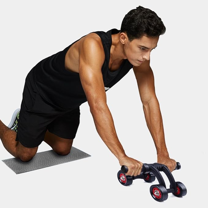 LORDEX Ab Roller Two-Wheel Core Exercise Wheel