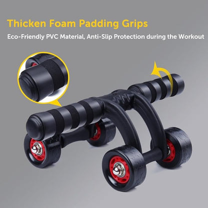 LORDEX Ab Roller Two-Wheel Core Exercise Wheel